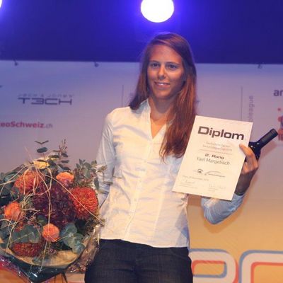 Gleitschirm Swiss League Cup Damen: 1. Emannuelle Zufferey, 2. Yael Margelisch (Foto), 3. Daniela Iseli